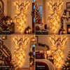 Beleuchtete Weihnachtskrippe Wandbehang